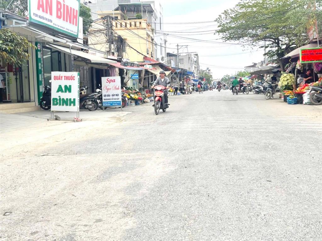 Trục chính chợ bứa làng nguyệt an lão kinh doanh buôn bán sầm uất đường đang làm 12m