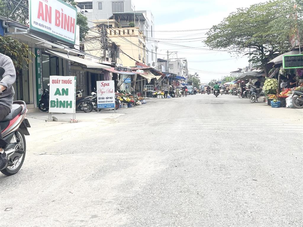 Trục chính chợ bứa làng nguyệt an lão kinh doanh buôn bán sầm uất đường đang làm 12m