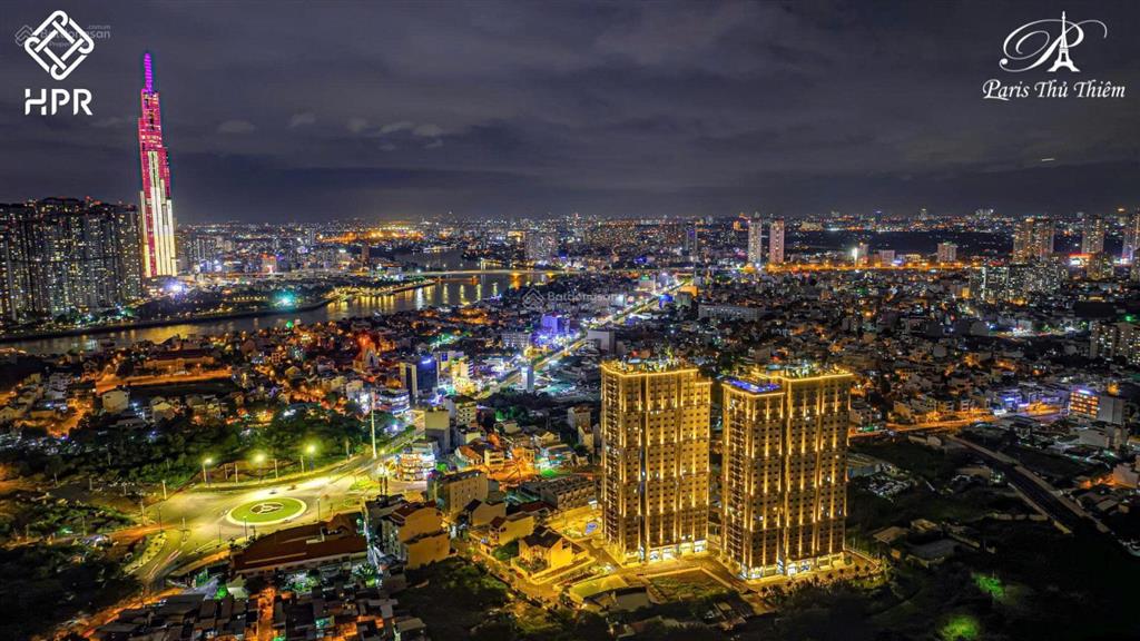 Paris hoàng kim quận2 | bán căn hộ 3pn/74m2 view sông sg. chiết khấu 8%+50tr. tặng 2năm phí quản lý