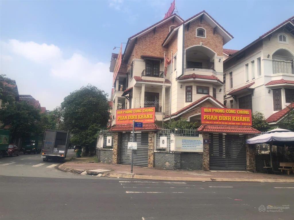 Cho thuê biệt thự mt ngay mũi tàu và phòng công chứng himlam 6a trung sơn, tphcm