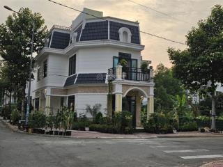 Bán nhà lô góc 7,5x18m, tc 100% kdc kim oanh golden city, quốc lộ 13, bến cát, tphcm. giá 4,8 tỷ tl