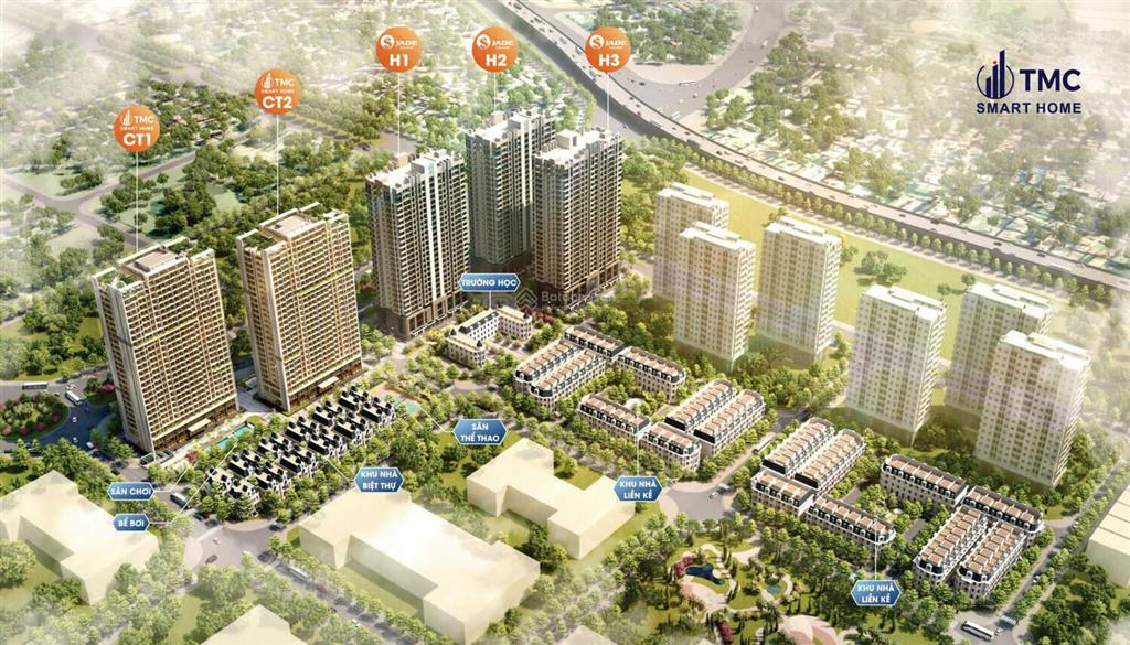 Bán suất ngoại giao chung cư tmc smart home nguyễn đình tứ, xuân đỉnh, bắc từ liêm hà nội, ck 10,5%