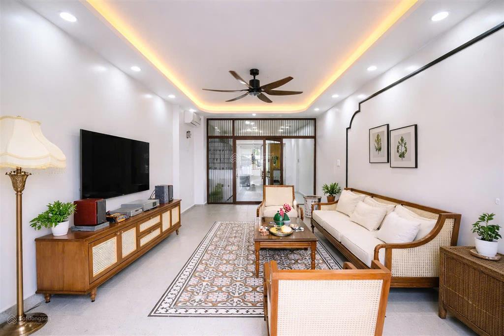 Nhà full nội thất cao cấp phường an phú cách cầu sg 1km , trệt 3 làu giá 38tr/ tháng