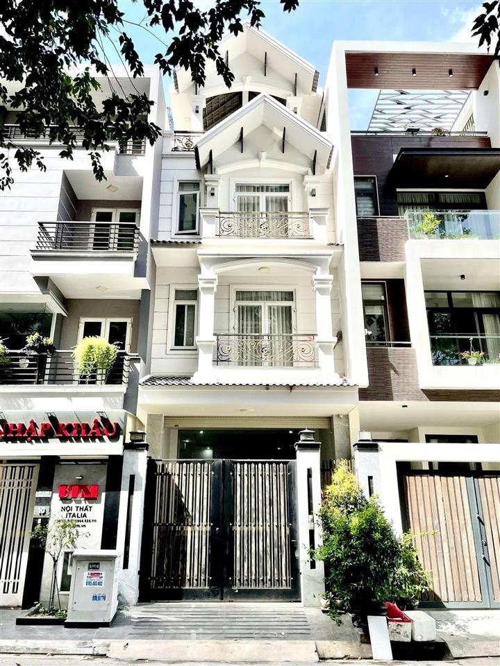 Nhà gần nguyễn hoàng  lương định của ngang 5m 2 lầu 4 phòng giá thuê 27tr