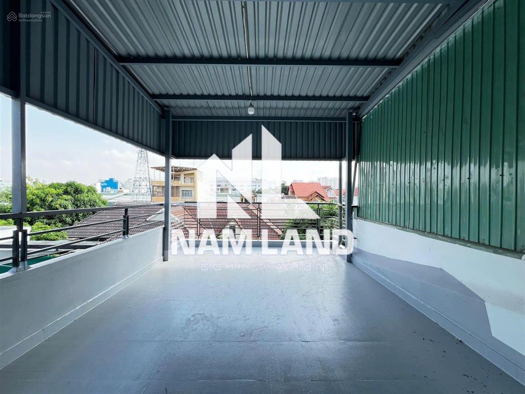 Nhà khu compound trần não có bảo vệ , trệt 2 lầu sân thượng giá 25tr
