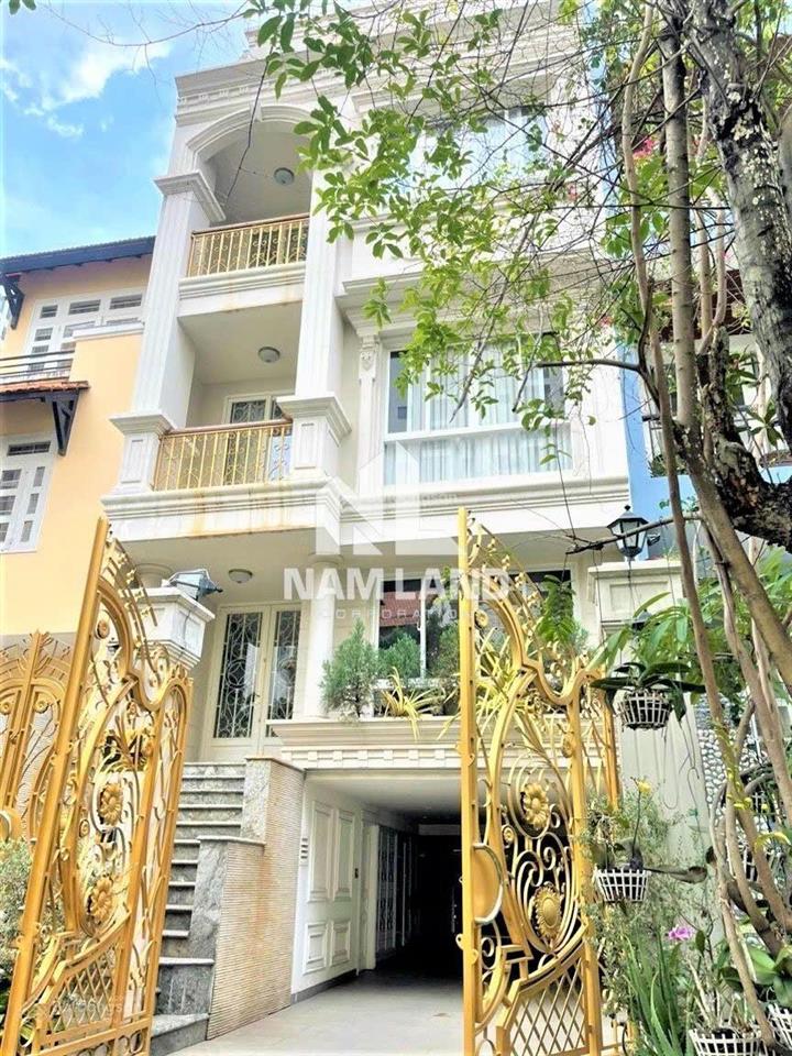 Villa full nội thất có hầm để xe rộng khu compound gần vòng xoay trần não  lương định của
