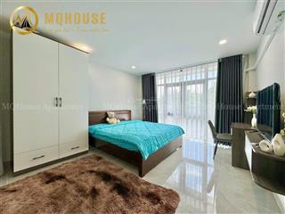 Căn hộ 1pn có bancông full nội thất tại hoàng diệu q4 gần cầu khánh hội, đh luật