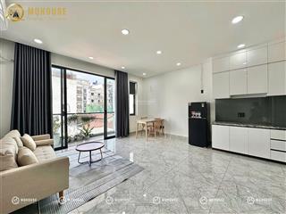 Căn hộ 1pn, bancông full nội thất tại ký con q1 gần cầu ông lãnh, cầu calmette