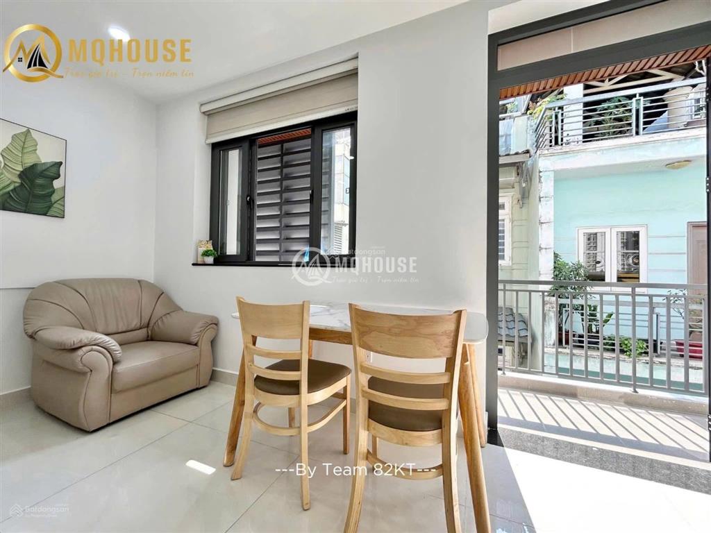 Căn hộ studio, bancông full nội thất tại tôn đản q4 gần cầu kênh tẻ, chợ 200
