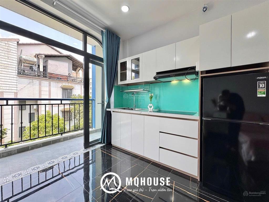 Căn hộ studio, bancông full nội thất tại trần đình xu q1 gần bùi viện, chợ thái bình