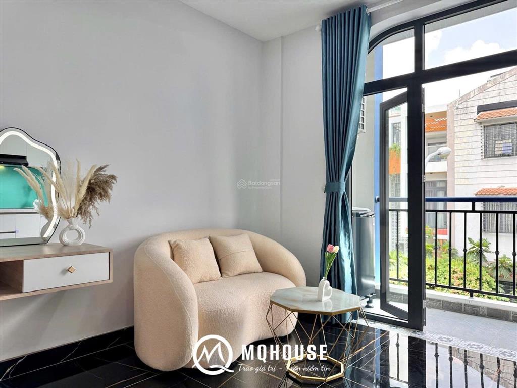 Căn hộ studio, bancông full nội thất tại trần đình xu q1 gần bùi viện, chợ thái bình