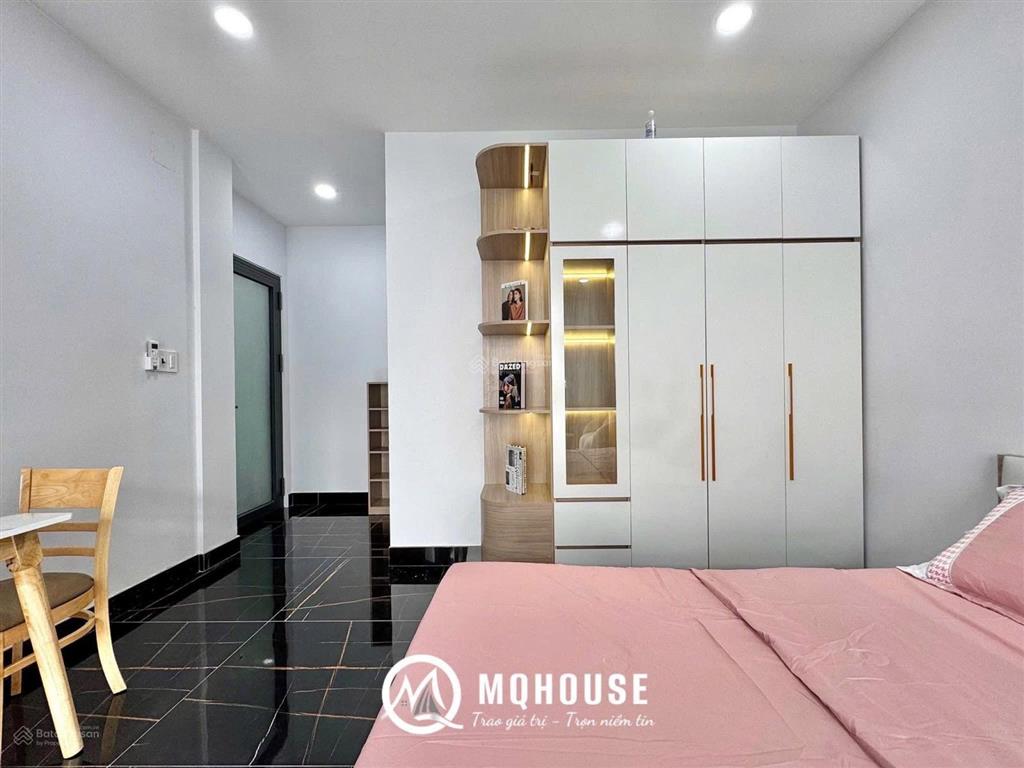 Căn hộ studio, bancông full nội thất tại trần đình xu q1 gần bùi viện, chợ thái bình