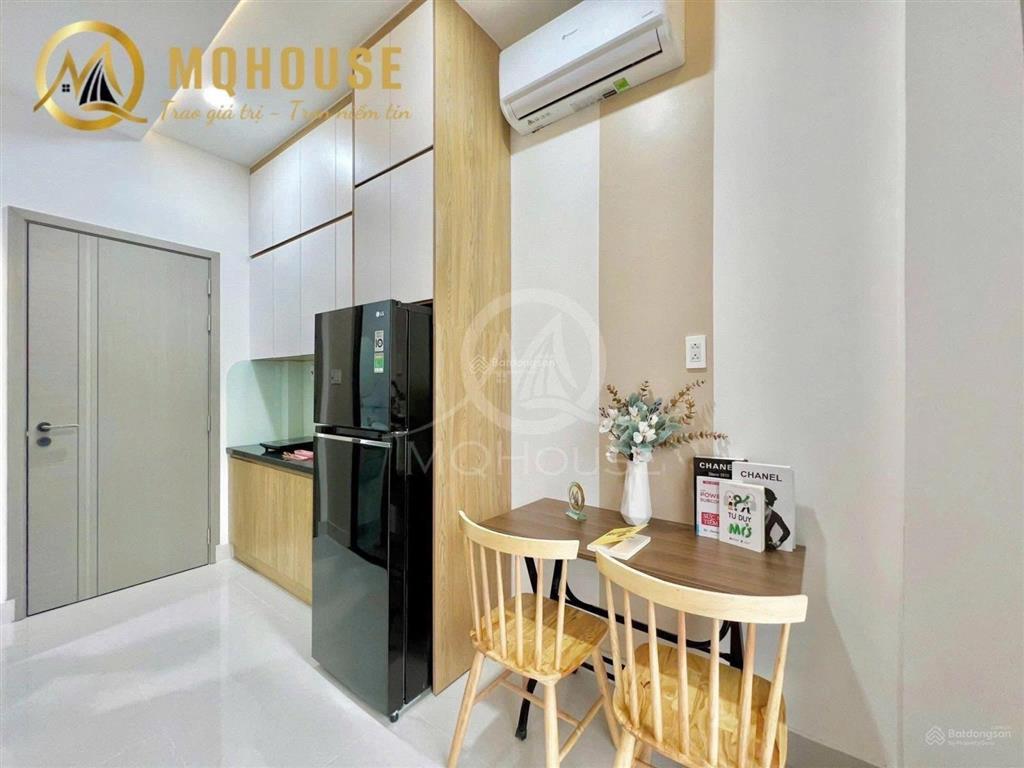 Căn hộ studio, bancony full nội thất tại huỳnh tịnh của q3 gần chợ tân định, cv lê văn tám