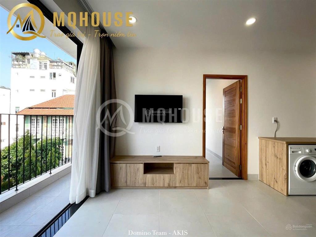 Căn hộ 1pn, bancony full nội thất tại nguyễn trãi q1 gần bùi viện, chợ thái bình