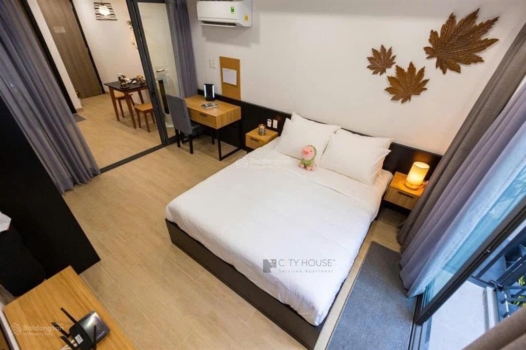 Căn hộ 1pn, bancony full nội thất tại huỳnh tịnh của q1 gần chợ tân định, cv lê văn tám