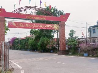 Mảnh đất giãn dân có vỉa hè.vị trí.chợ nga thanh xuân sóc sơn hn