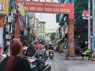 Chủ cần bán gấp lô đất đẹp ở hậu dưỡng kim chung đông anh hà nội dt 48 m2 nở hậu giá 4,6tỷ