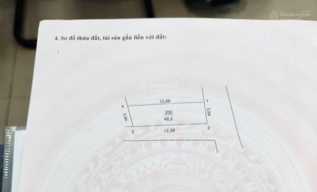 Chỉ 4, 250tỷ mua được nhà 3 tầng 2 mặt tiền 48m2 4m, lằm trên trục chính thôn do thượng mê linh hn