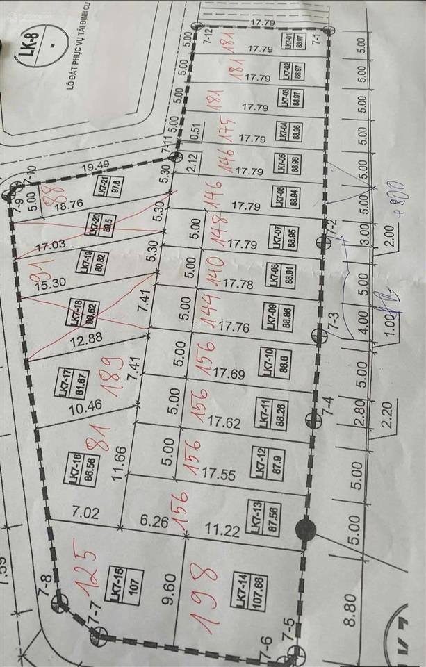 Đất đấu giá rẻ hơn đất dân mạch lũng, thiên lộc, hn.
vị trí đẹp, ô tô tải tránh nhau. vỉa hè