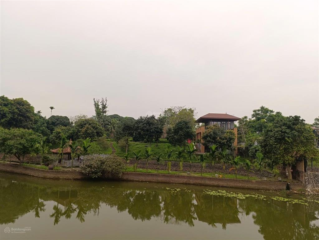 Bán đất đồng trạng, 100m2 full thổ cư, view hồ, sát trục hồ tây ba vì & khu cnc