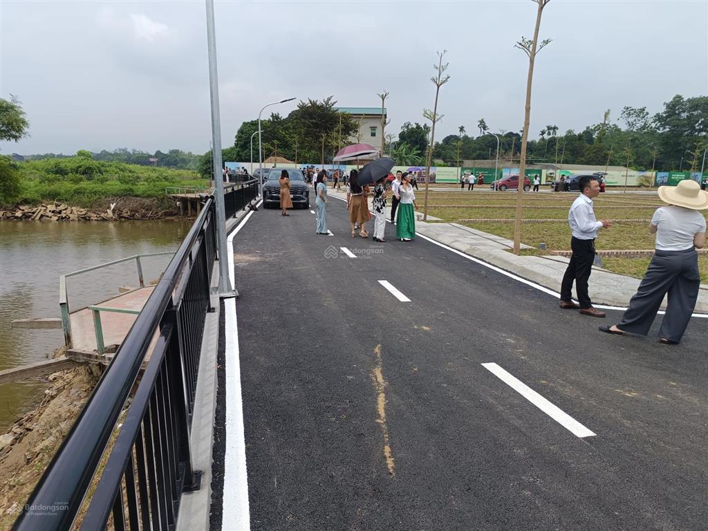 Đất vàng đồng trạng, cổ đông 100m2 view sông, cận kề đh quốc gia & cnc hòa lạc