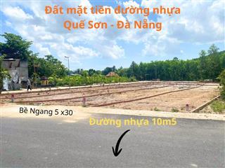 Đất ven Đà Nẵng - sát QL1A mặt tiền đường nhựa 10m5