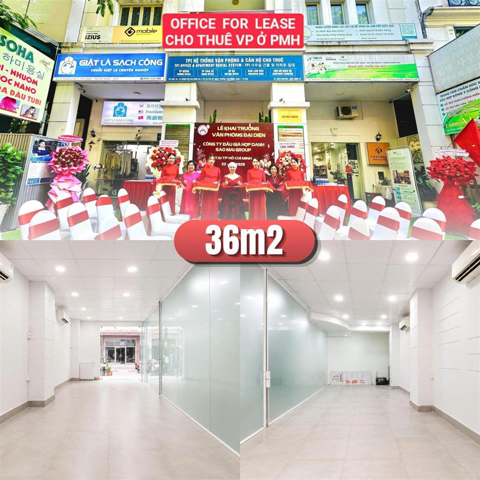 Giảm giá từ 10% tới 15%, cho thuê văn phòng diện tích từ 16m2 tới 80m2 tại phú mỹ hưng