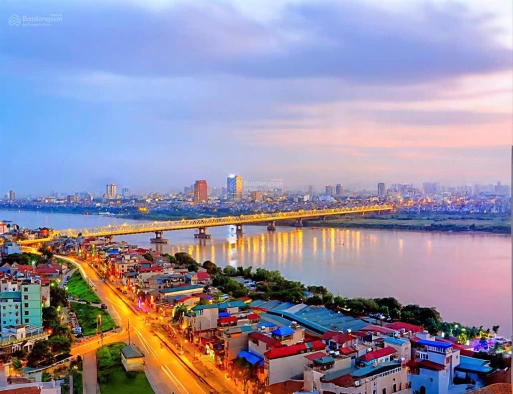 Penthouse mipec riverside 226.8m², 4pn, 2 tầng, phòng nào cũng view sông hồng, sở hữu lâu dài