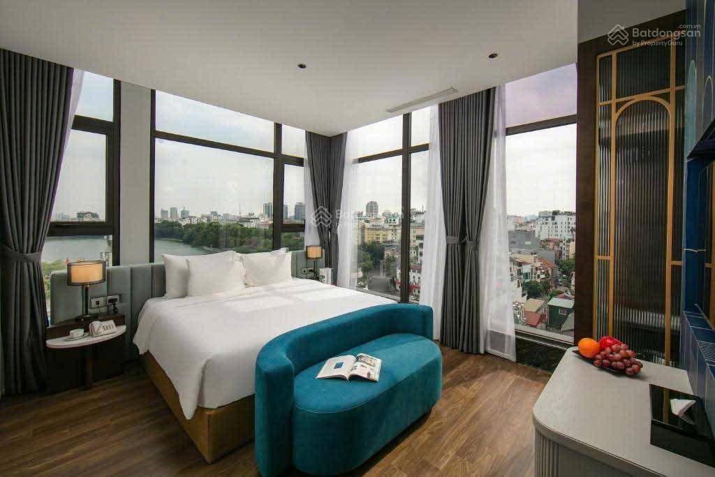 Khách sạn 5 sao phố gia ngư 502m², 15 tầng, mặt tiền 18.1m, sát hồ gươm