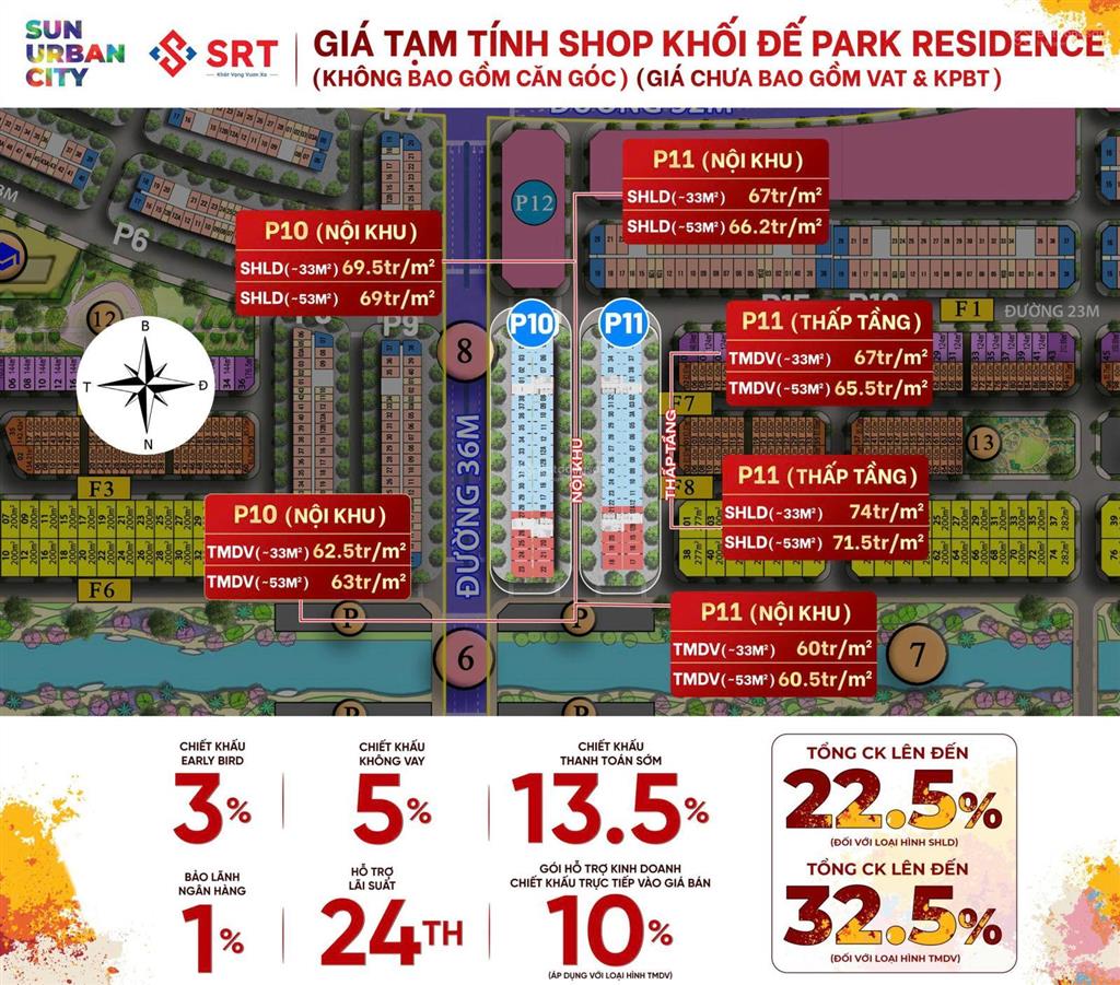 Mở bán shophouse khối đế vị trí trung tâm 34 tòa chung cư cơ hội để đầu tư kinh doanh