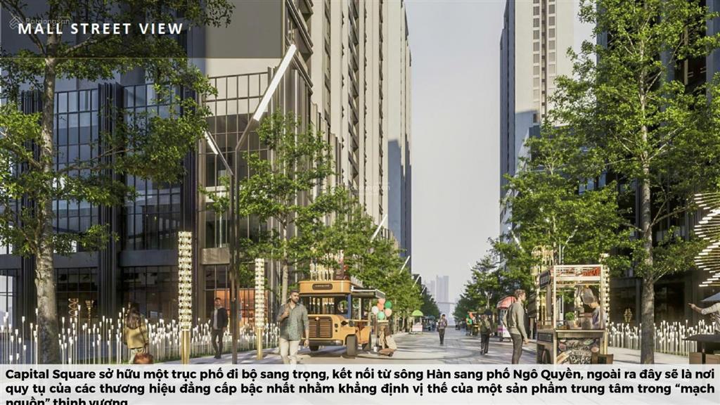 Siêu hiếm 2pn capital square giá tốt, view sông hàn pháo hoa nổi bật, chiết khấu lớn đến 15%