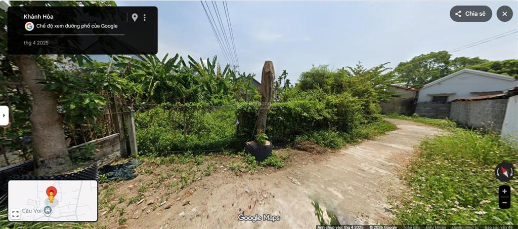 Bán đất diên khánh giáp ranh nha trang cách biển 10km, full thổ cư 203m2 chỉ 6 tr/m2