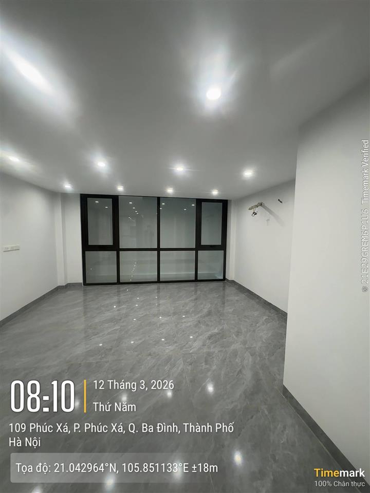 Cho thuê văn phòng tại đường phúc xá, 50 triệu, 80m2, 6 tầng, 4.2m mặt tiền