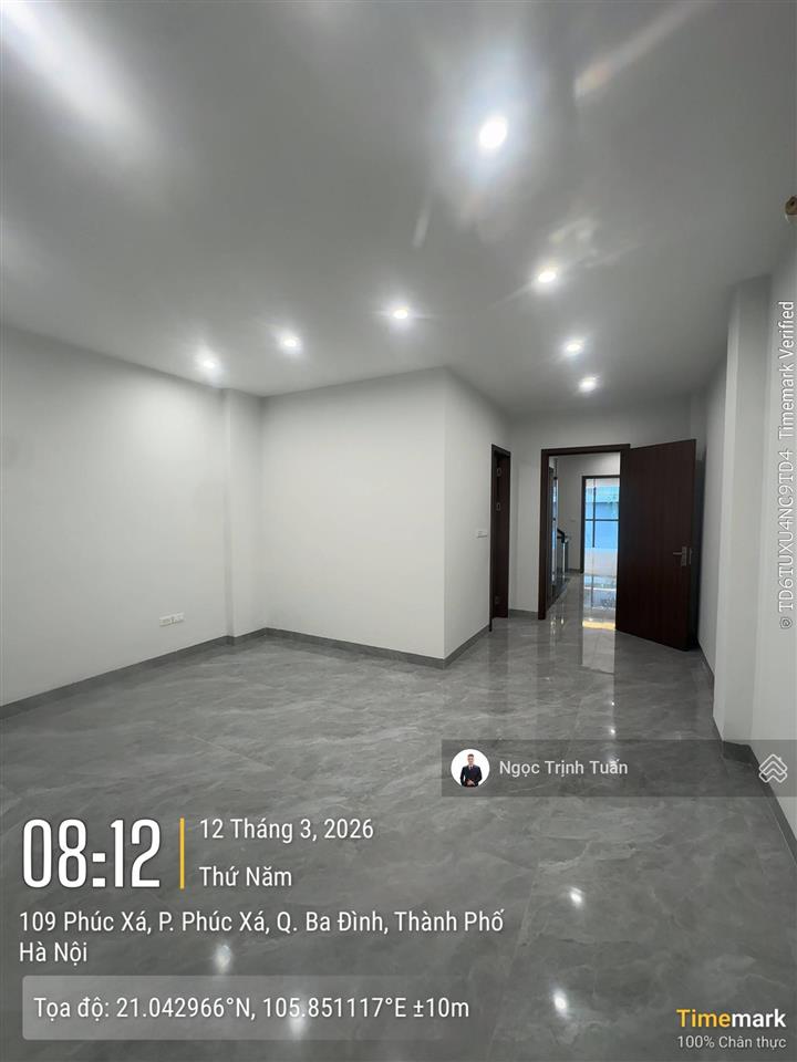 Cho thuê văn phòng tại đường phúc xá, 50 triệu, 80m2, 6 tầng, 4.2m mặt tiền
