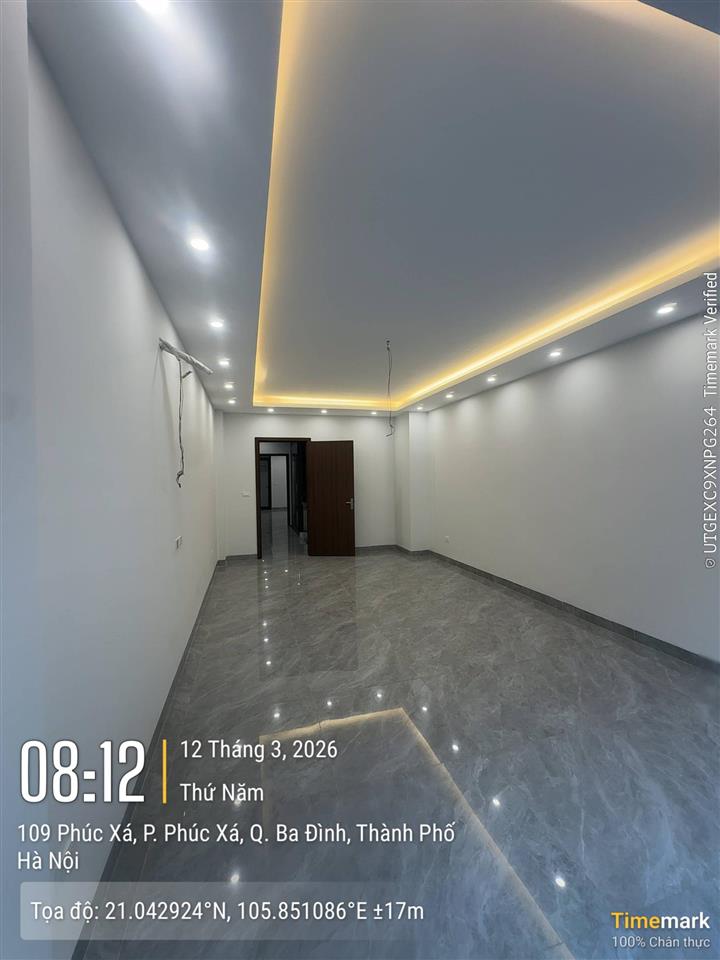 Cho thuê văn phòng tại đường phúc xá, 50 triệu, 80m2, 6 tầng, 4.2m mặt tiền