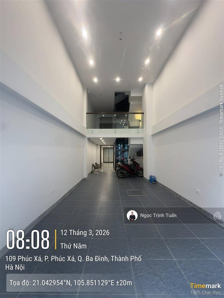 Cho thuê văn phòng tại đường phúc xá, 50 triệu, 80m2, 6 tầng, 4.2m mặt tiền