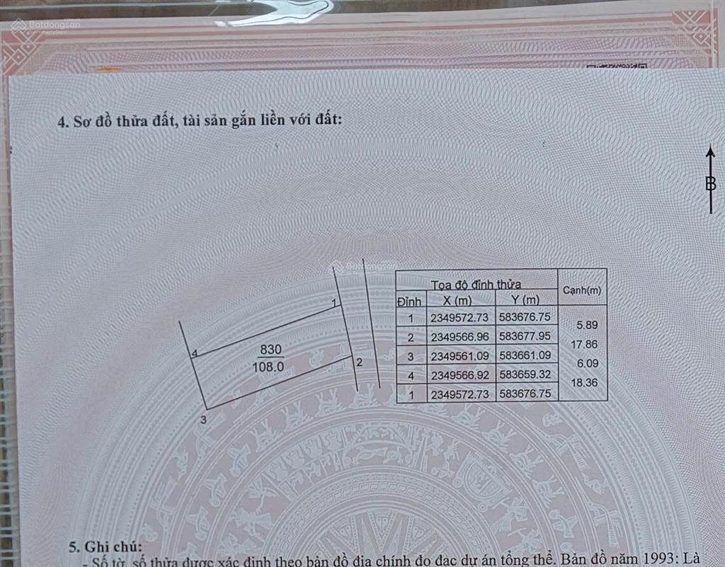 Chính chủ cần bán 108m² đất đẹp xuân bách ngõ ô tô  giá tốt