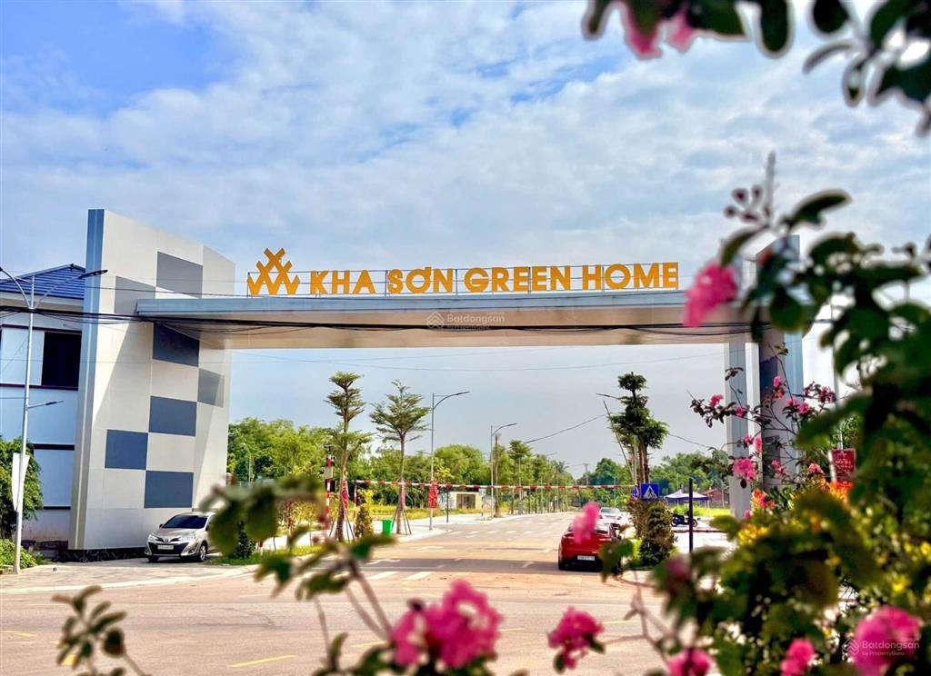 Chỉ từ 1,5 tỷ sở hữu ngay lô đất ngoại giao tại dự án kha sơn green homes, sổ đỏ trao tay