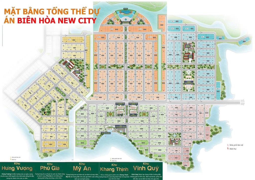 Ngân hàng thanh lý lô đất biệt thự view sân golf biên hòa new city