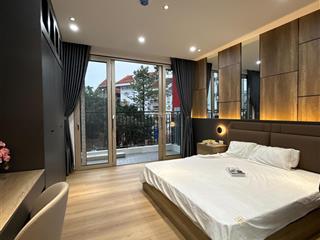 Căn hộ 1 phòng ngủ ban công full nội thất cao cấp lý chính thắng,q3 (gần toà nhà viettel,...)