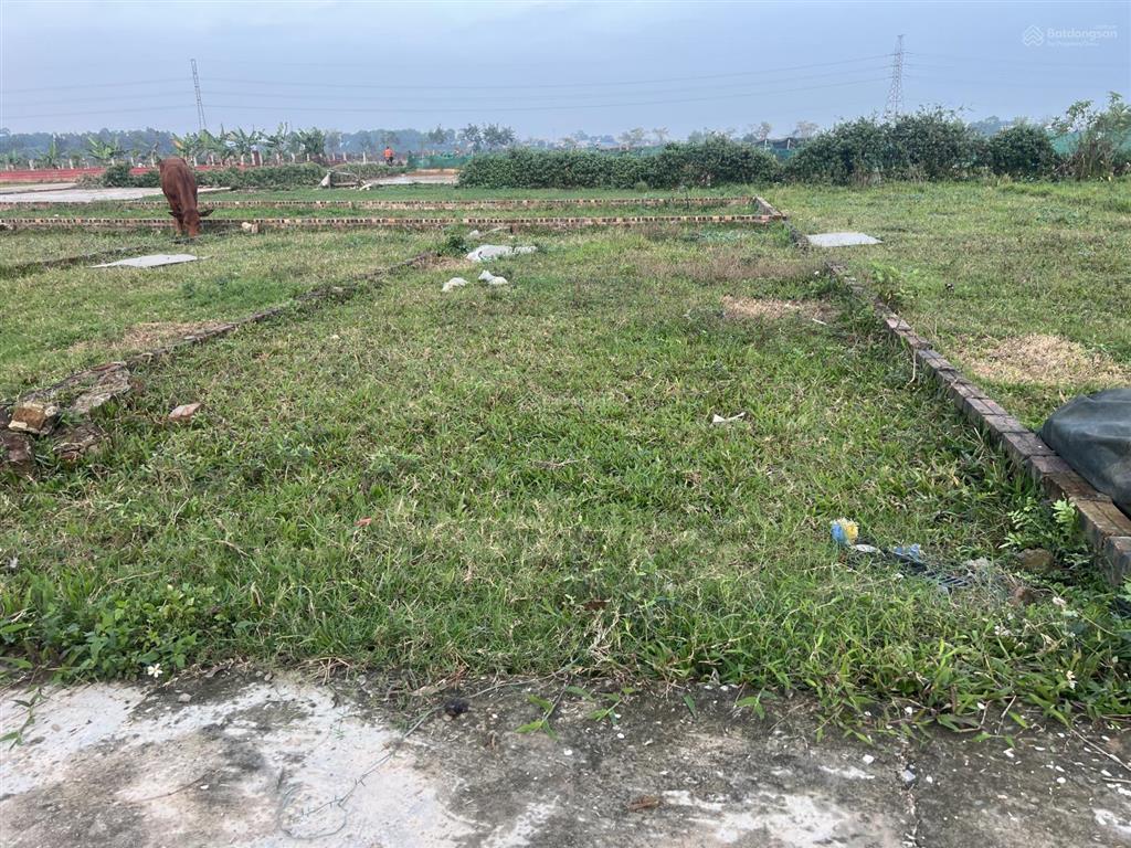 1,9 tỷ bạn có ngay lô đất vị trí đắc địa dt 45m2 full  sổ đẹp  đồng lạc  tiên dược  sóc sơn