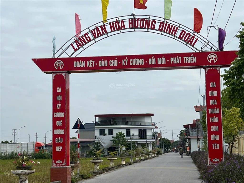 76,5m fullmt5m giá chỉ 3tỷ050tr hương đình mai đình sóc sơn vị trí đắc địa mua là thắng lớn