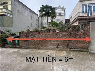 Hơn 4 tỷ bạn có 102m full  mt 6m đường thông oto chạy  lạc nông  mai đình  sóc sơn .