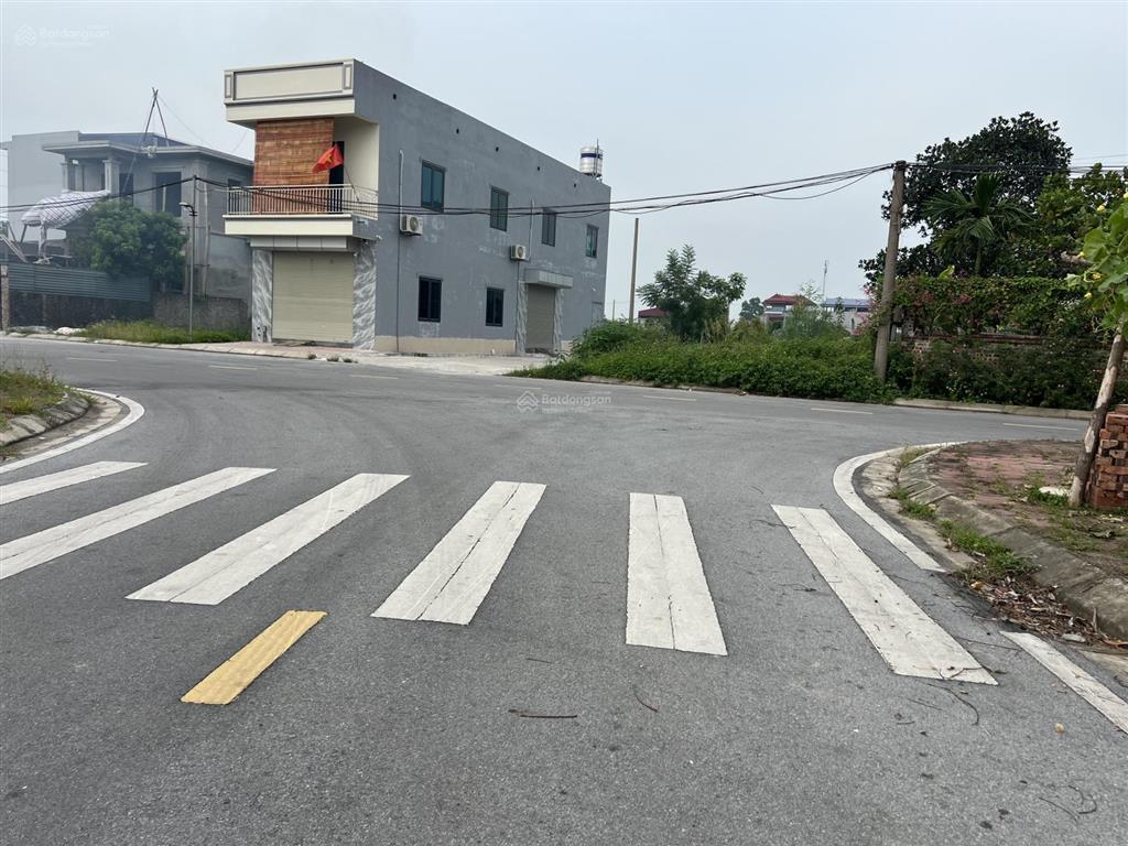Lô góc phù hợp vừa ở vừa kinh doanh dt152m fullmt6.8m hương đình mai đình (sóc sơn )