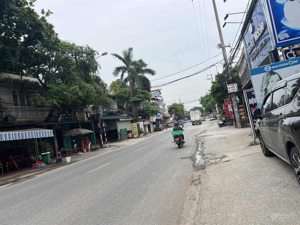 Bán đất mặt đường quốc lộ 3  có nhà cấp 4 sẵn ở nội thất cơ bản  dt 97m2 full  mt 6m  phù lỗ