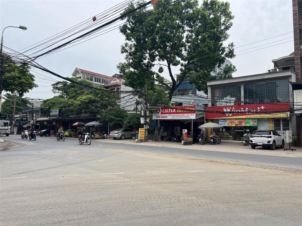 Bán đất mặt đường quốc lộ 3  có nhà cấp 4 sẵn ở nội thất cơ bản  dt 97m2 full  mt 6m  phù lỗ