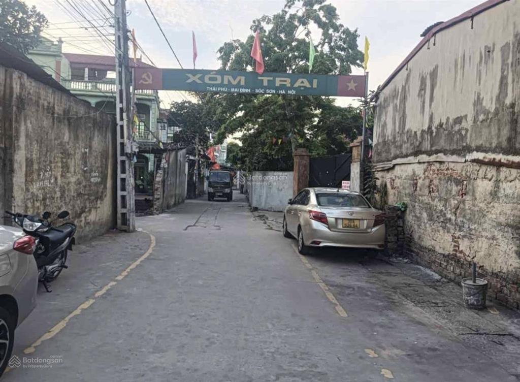 75m full sổ đẹp, mặt tiền rộng  giá 2,8 tỷ  z125. xã sóc sơn