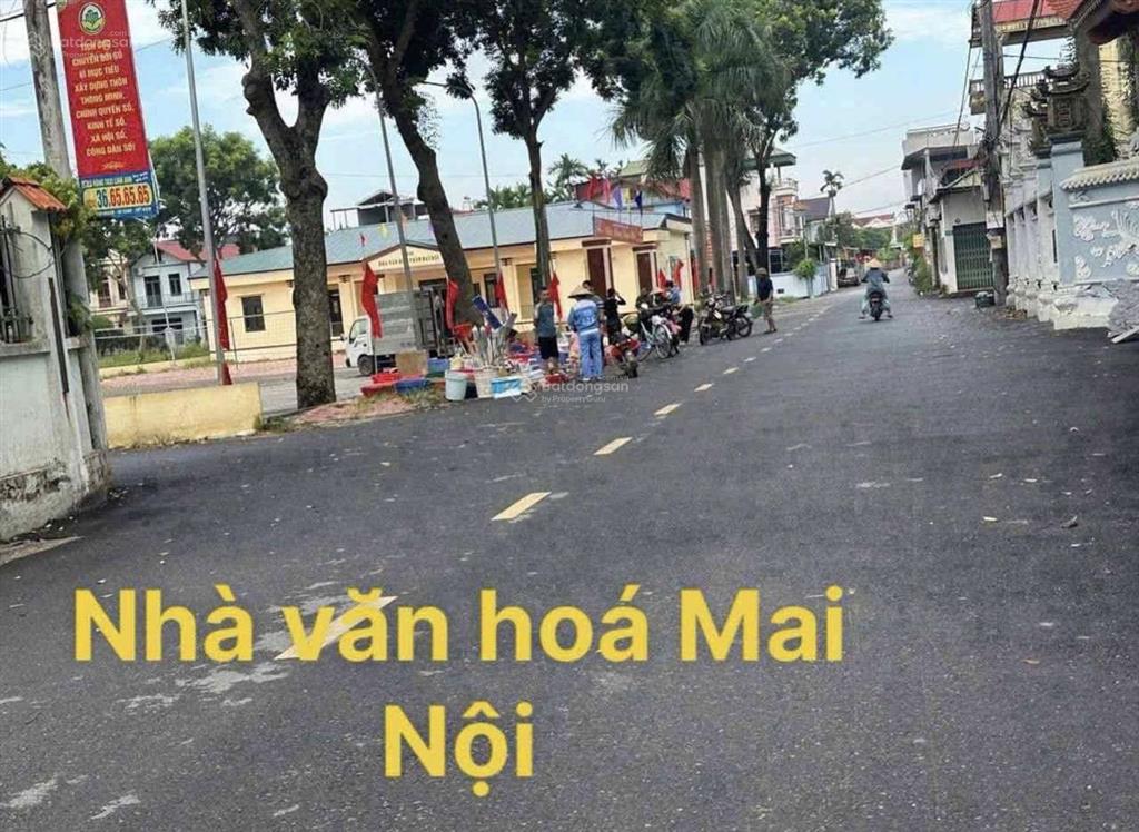 Lô đất đẹp  dt 62m, full ngay nhà văn hóa  mai nội  mai đình  nay là xã sóc sơn