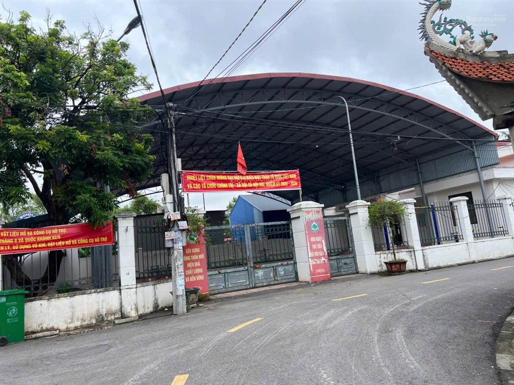 Lô đất cực đẹp  mặt tiền rộng  dt81m full  giá cực tốt  bắc thượng  quang tiến (nội bài)