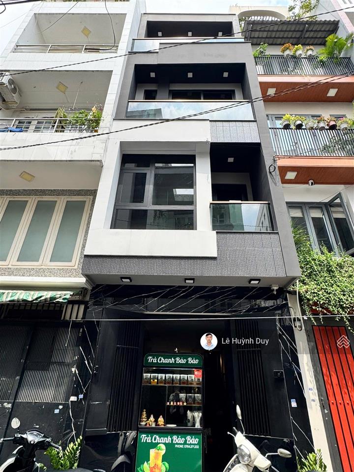 Huỳnh văn bánh 48.6m2  5 tầng  hẻm xe hơi 5m  11,9 tỷ  190m2 sàn  xe hơi thông, ngủ nhà